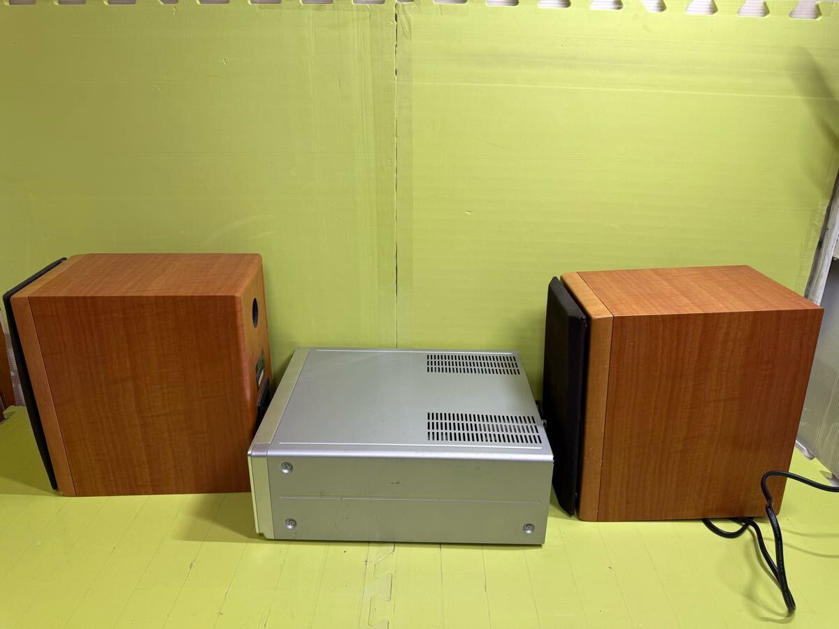 JVCケンウッド CD/MDレシーバー R-K700 CDコンポ MDコンポ 本体通電しOK 中古現状品 ジャンク_画像8