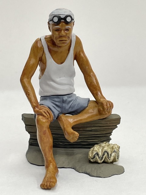 ■★サッポロビール フィギュア版沖縄物産展 010 海人(うみんちゅ)(海洋堂)_画像1