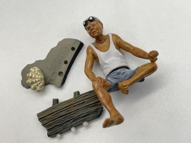 ■★サッポロビール フィギュア版沖縄物産展 010 海人(うみんちゅ)(海洋堂)_画像4