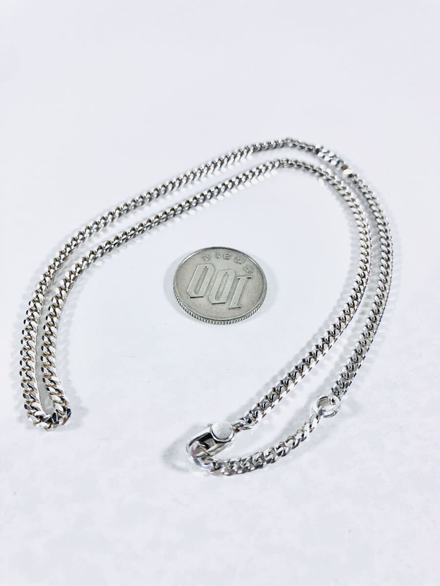 【美品•正規品】GUCCIキーリング&喜平ネックレスチェーン 美品】GUCCI 喜平チェーン ネックレス 男女兼用 SV925 リング