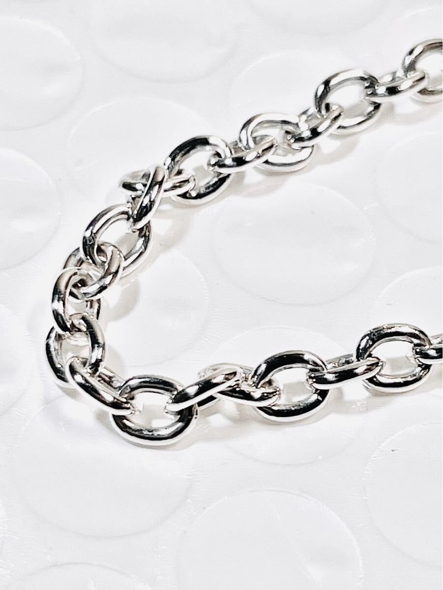 GUCCI　オーバル　シルバー　リンク　チェーン　ブレスレット　925 GUCCI オーバル シルバー リンク チェーン ブレスレット 925