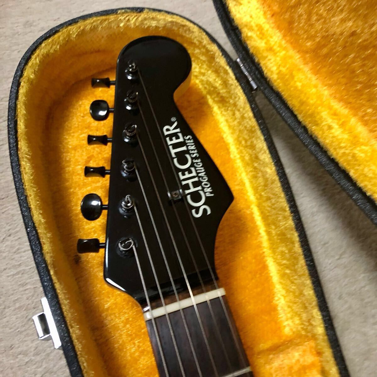 SCHECTER プロゲージシリーズ 本田毅風 オールブラック モンスタートーン SCHECTER プロゲージシリーズ 本田毅風 オールブラック