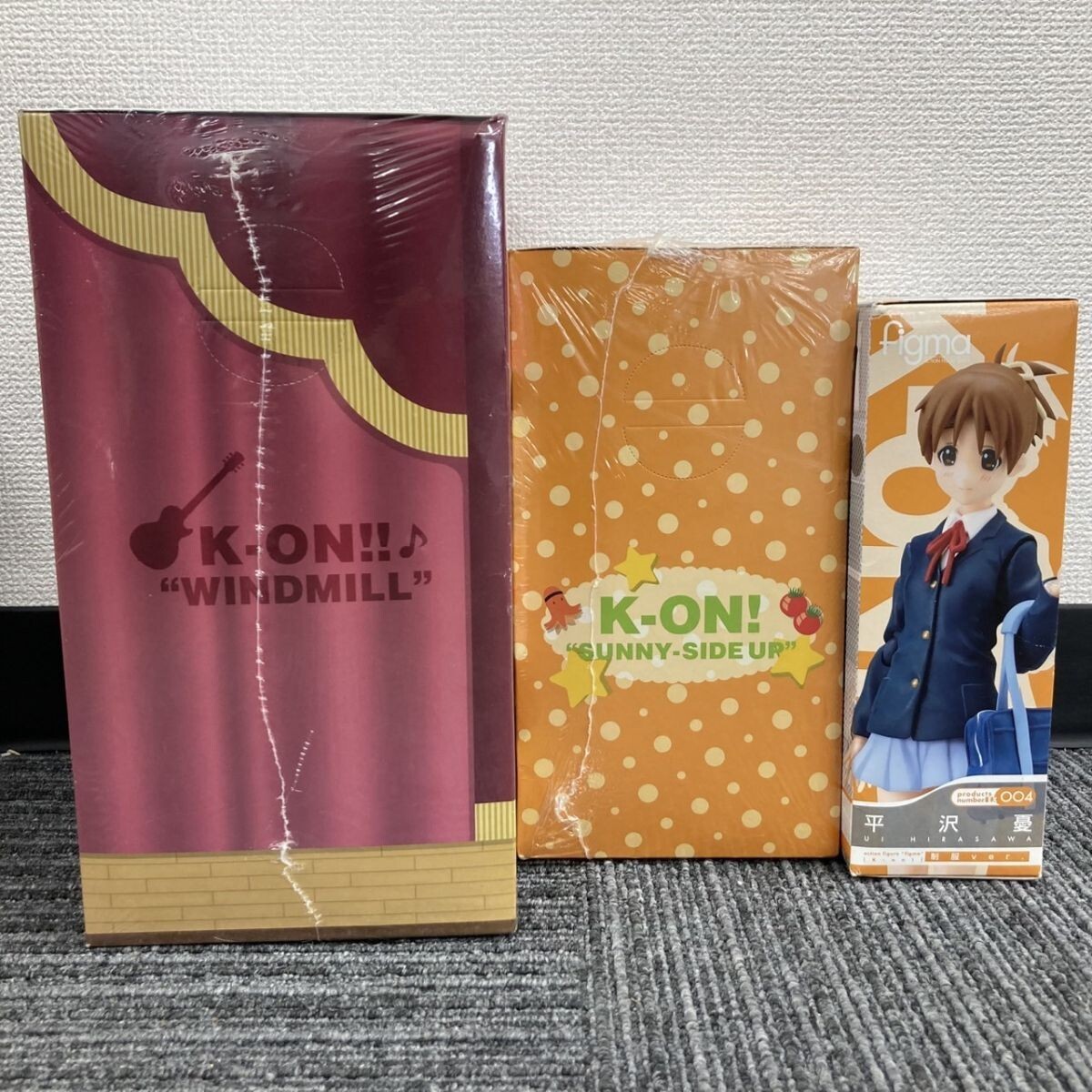けいおん!/CD7枚まとめ売り TOY207【未開封品】K-ON! けいおん! 平沢唯 平沢憂 フィギュア 3