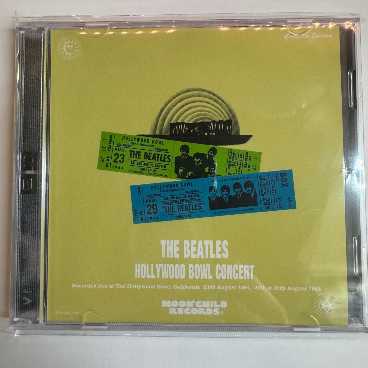 ビートルズ　Hollywoodbowlconcerts 2枚組 THE BEATLES / LIVE ANTHOLOGY - HOLLYWOOD BOWL 1965 (2CD