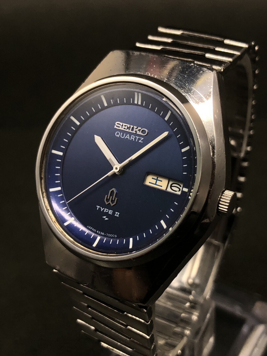 SEIKO AUTOMATIC 自動巻 亀戸精工舎 オールドクオーツの名品 セイコー【タイプⅡ】亀戸精工舎1977年
