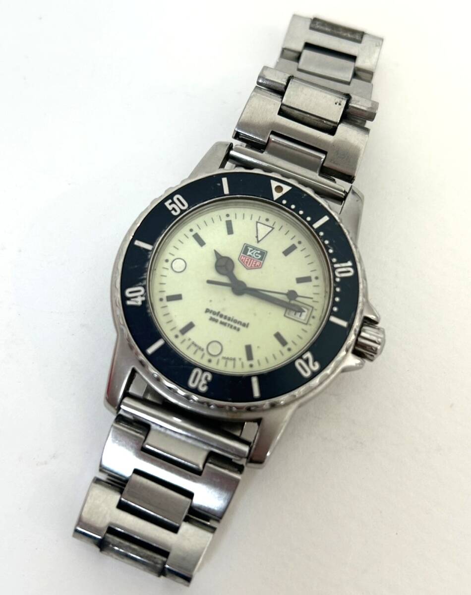 タグホイヤーメンズウォッチ 稼動品 1500シリーズ 稼働タグホイヤー1500シリーズ メンズクウォーツ 腕時計(アナログ)