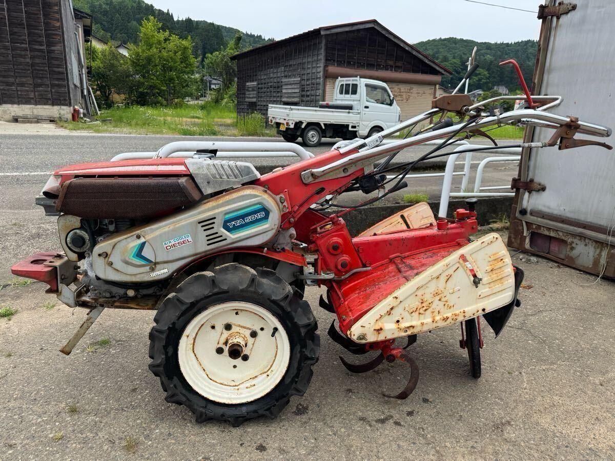 ヤンマーYTA501S耕運機 5馬力ディーゼルセル付き