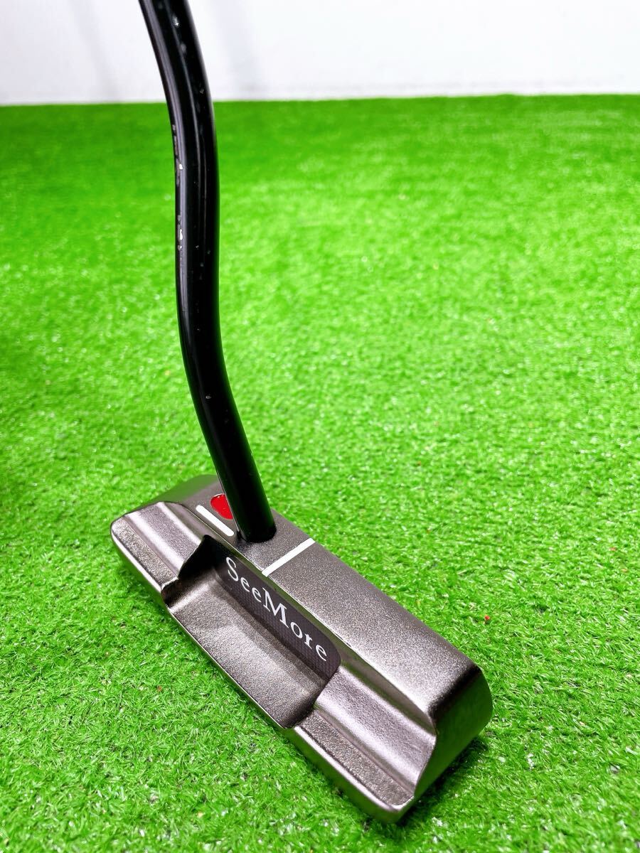 ★希少★SeeMore Si2 BLACK パター シーモア 34インチ ブラック ブレード ピン型 Milled Face ゴルフクラブ Si-2 putter PING ミルド_画像6