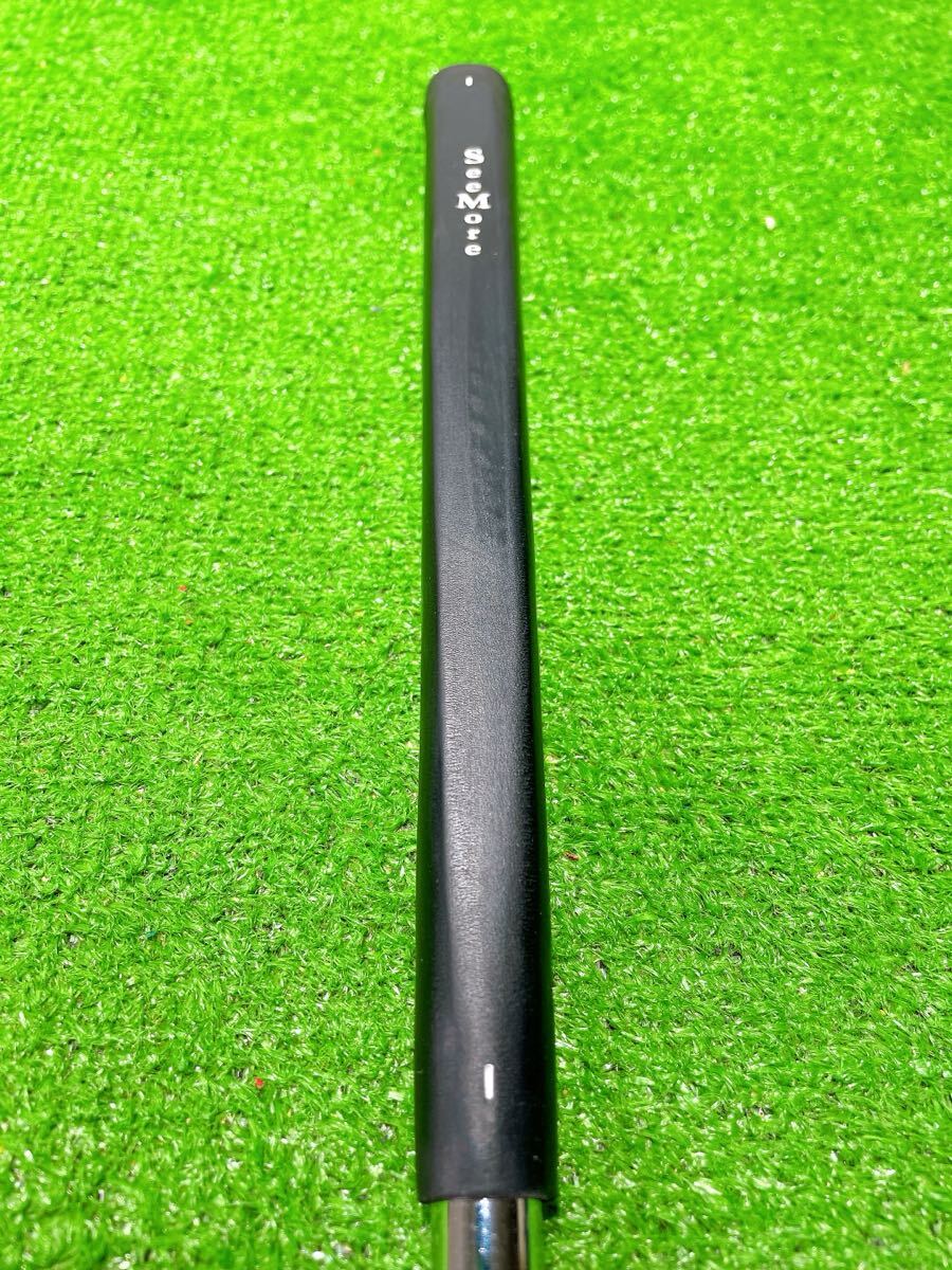★希少★SeeMore Si2 BLACK パター シーモア 34インチ ブラック ブレード ピン型 Milled Face ゴルフクラブ Si-2 putter PING ミルド_画像9