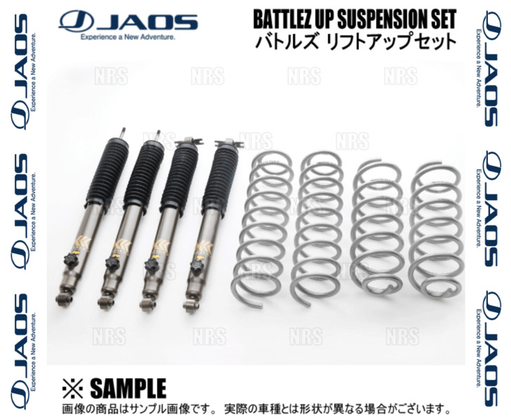 JAOS ジャオス BATTLEZ バトルズ リフトアップセットVFS ジープ ラングラー JK38S/JK36S/JK36L 07/3～18/10 (A732901_画像2