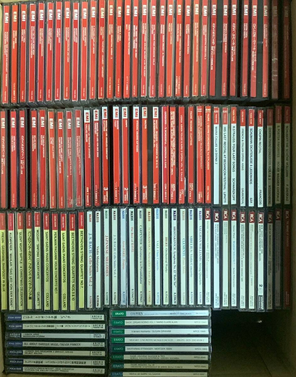 クラシックCD54枚まとめ売り クラシック CD 約2500枚 まとめ売り 10箱 大量 西独盤 逆輸入盤