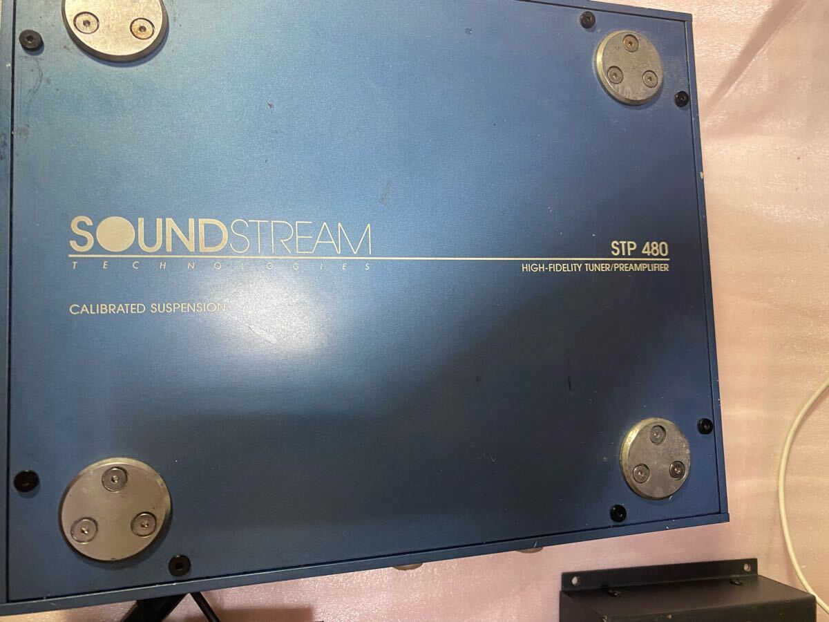 soundatream STP480 サウンドストリーム　カーオーディオ　通電確認OK 現状品　B170