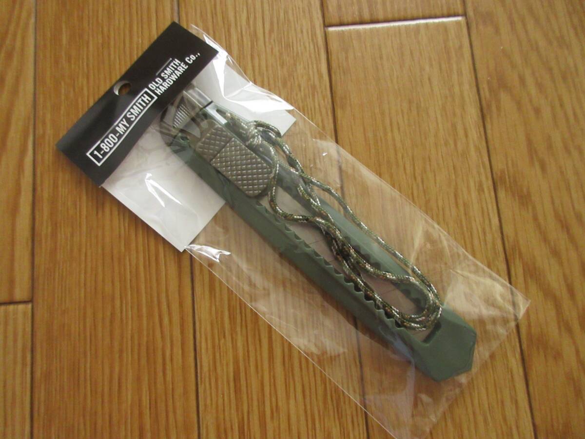 niko and... ニコアンド　OLD SMITH オールドスミス　カッターナイフ　（カーキ）　_画像9