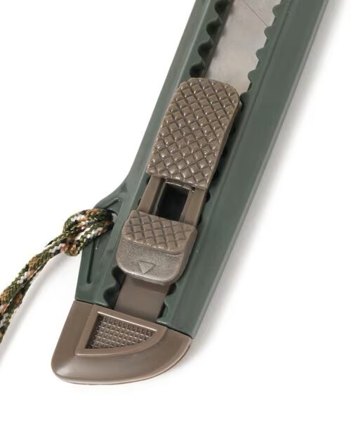 niko and... ニコアンド　OLD SMITH オールドスミス　カッターナイフ　（カーキ）　_画像4