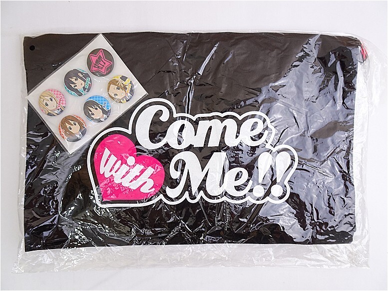 けいおん! 缶バッジ セット Come with Me ゃ 未使用未開封 けいおん!! ライブイベント ~Come with Me