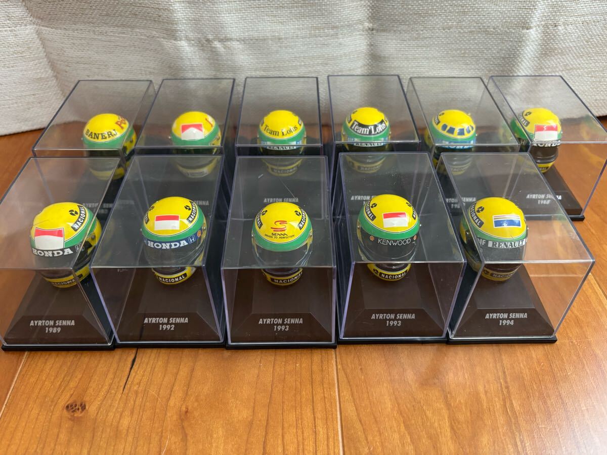 F1 アイルトン・セナ ヘルメット ミニチャンプス マクラーレン