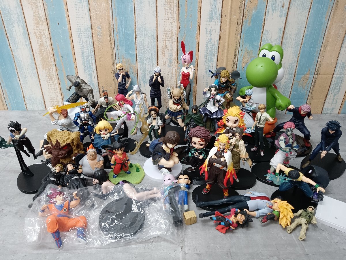 少年誌 フィギュア 34体 まとめ売り ドラゴンボール 幽遊白書 鬼滅の刃 フィギュアまとめ ドラゴンボール/シティーハンター/鬼滅の刃