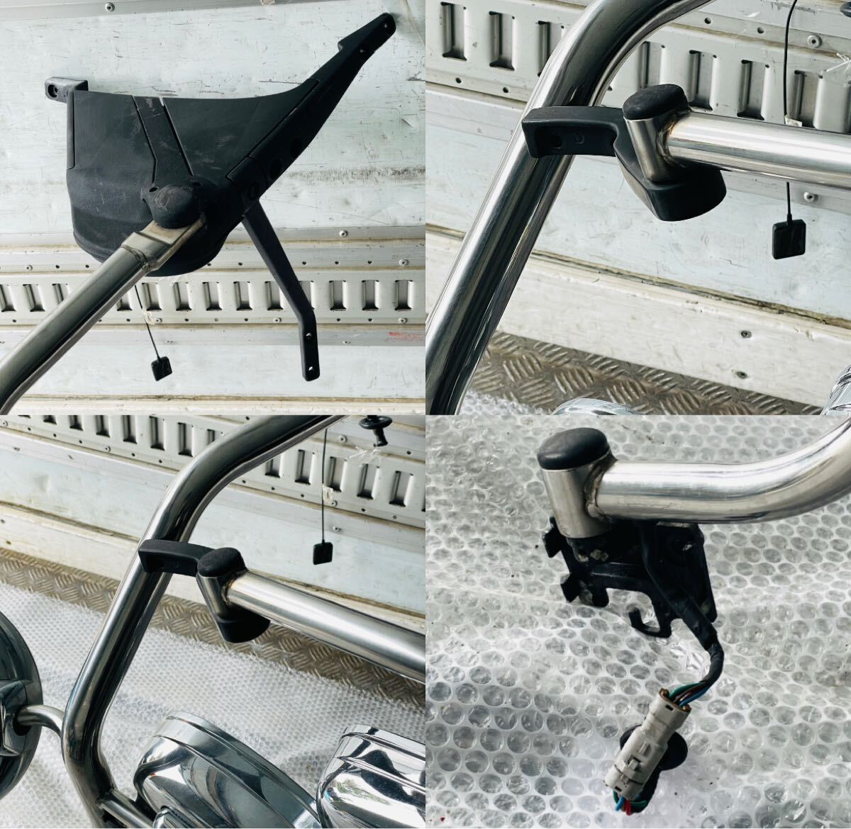  б/у прекрасный товар оригинальный Nissan UDk on to Lux futoshi модель хромированные зеркала крепление, опора металлизированный зеркало заднего вида зеркало заднего вида крепление, опора хромированные зеркала левый правый 150151