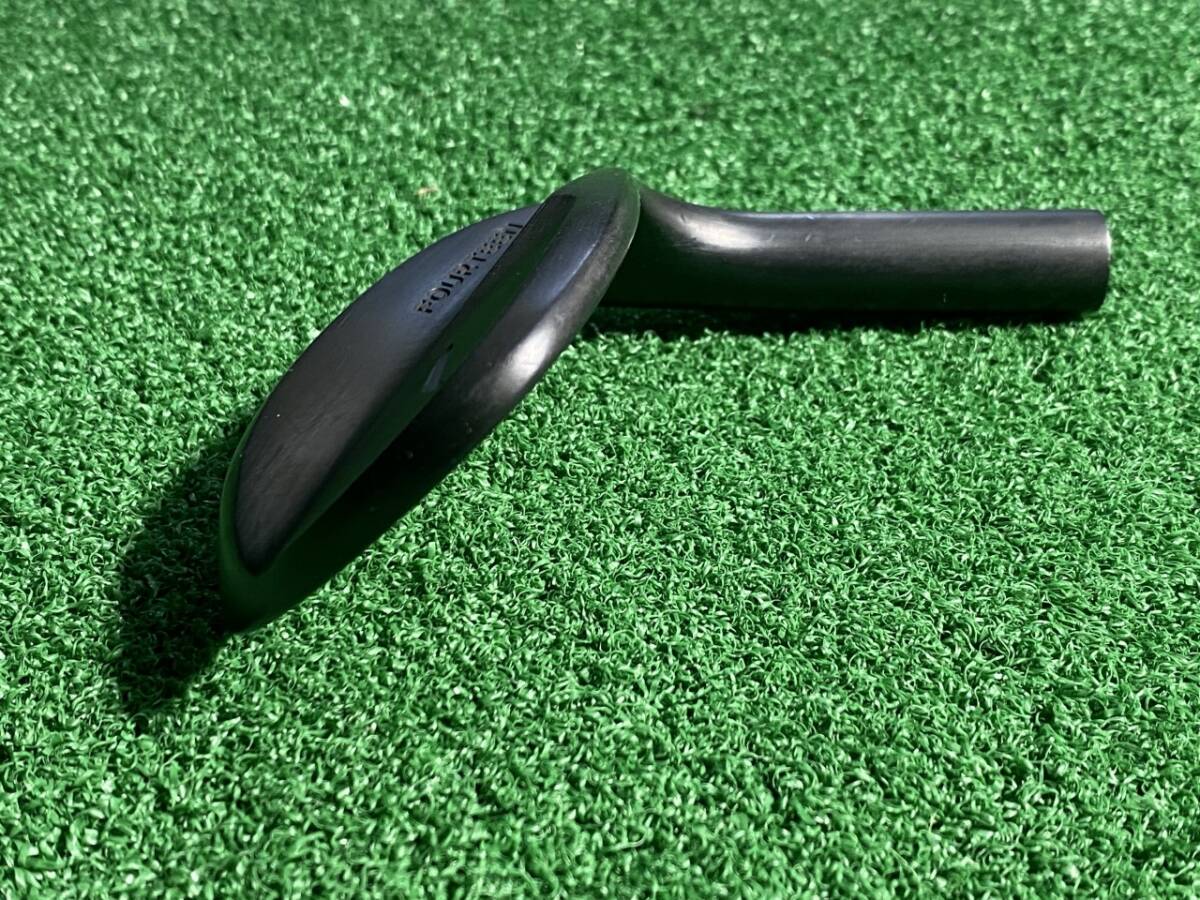 超美品! 工房限定品! 激スピン! クラフトフォーティーンGOLF CRAFT FOURTEEN F Wedge 52° 黒染めヘッド スパイン調整 MOI 工賃込!_画像4