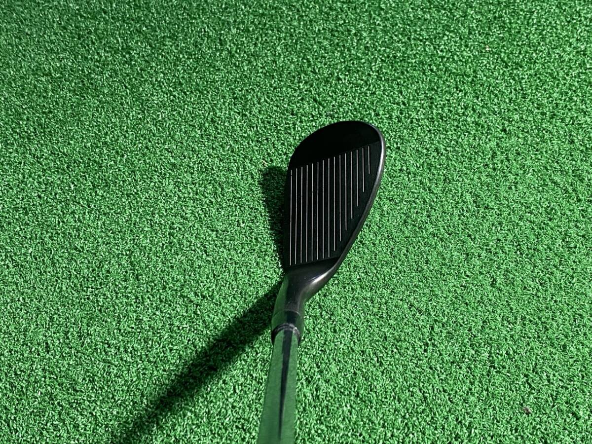 超美品! 工房限定品! 激スピン! クラフトフォーティーンGOLF CRAFT FOURTEEN F Wedge 52° 黒染めヘッド スパイン調整 MOI 工賃込!_画像6