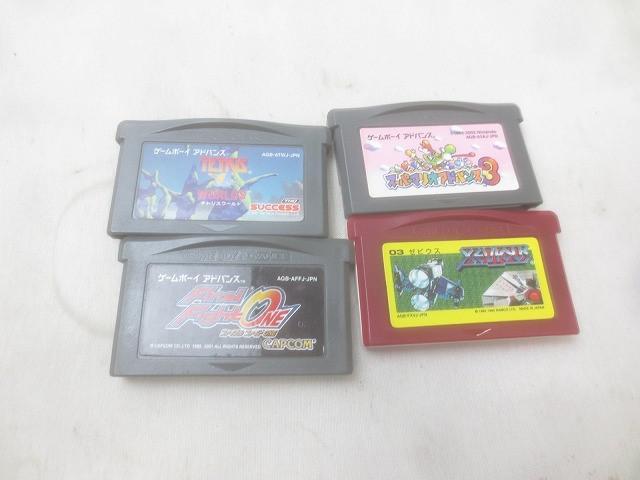 【同梱可】品 ゲーム ゲームボーイアドバンス ソフト 4点 ファイナルファイト ONE ゼビウス 等 グッズセット