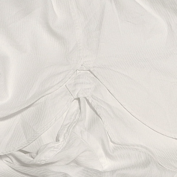 LOUIS&CLERK ルイス&クラーク ボタンダウン 半袖シャツ ドレスシャツ デザインシャツ 白 ストライプ うさぎ柄 花柄 大きめ XL 美品_画像8