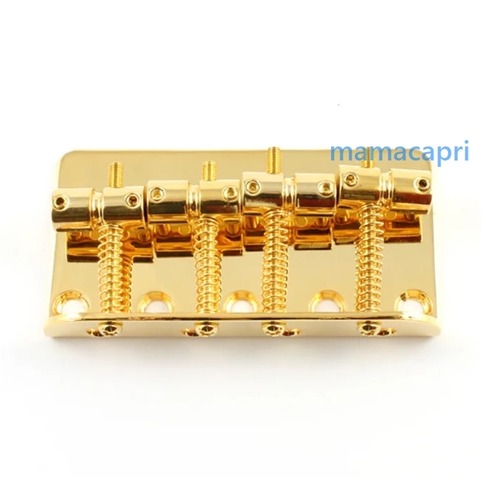 新品 ALLPARTS Bridge Precision / Jazz Bass Gold BB-0310-002 オールパーツ プレシジョンPB/ジャズJB ベース ブリッジ ゴールド ジャズべ_画像2