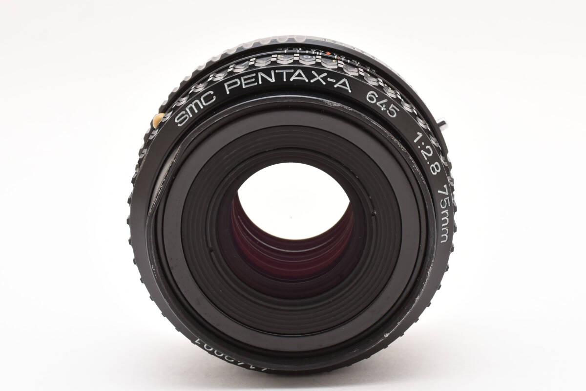 【美品】ペンタックス　SMC PENTAX-A 645 75mm f2.8 Pentax 645 75mm f/2.8