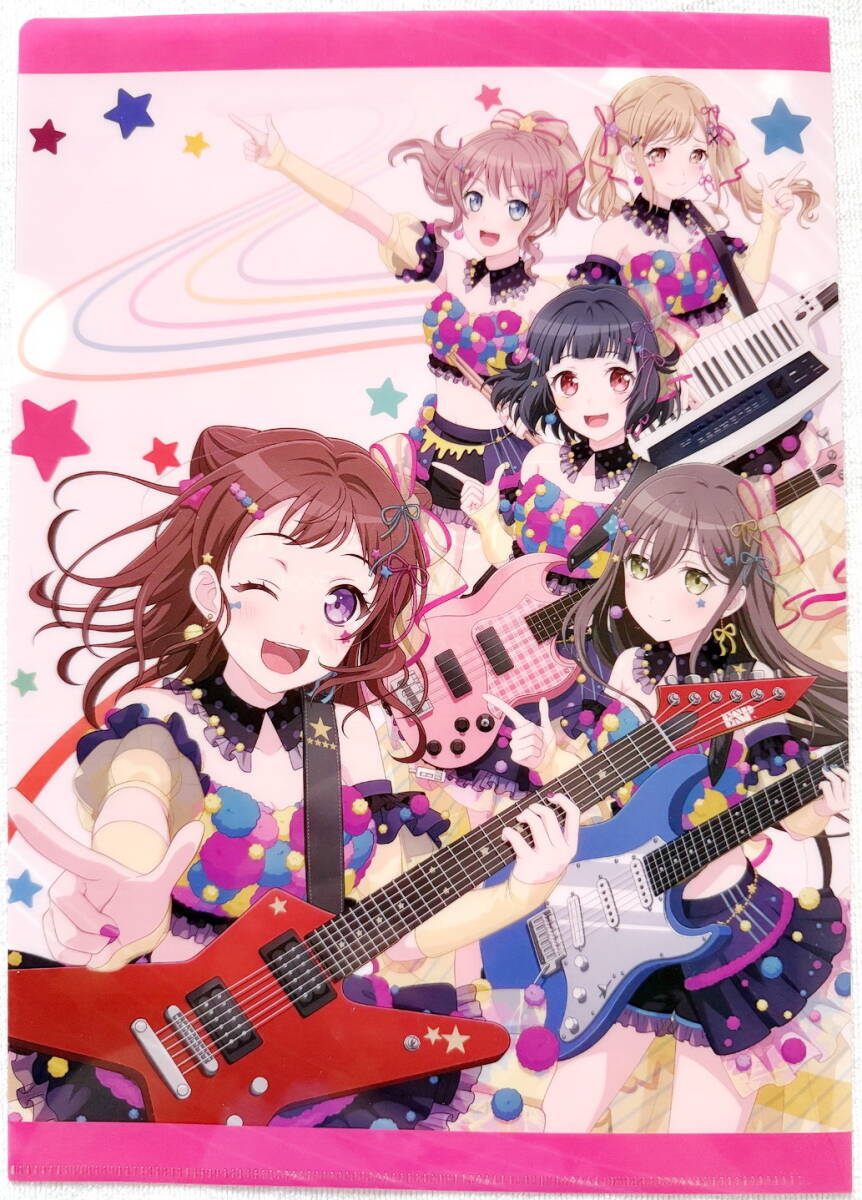 ❶BanG Dream! バンドリ 記念色紙 10枚セット A4クリアファイル ゲーマーズ特典 BanG Dream! 10th Anniversary