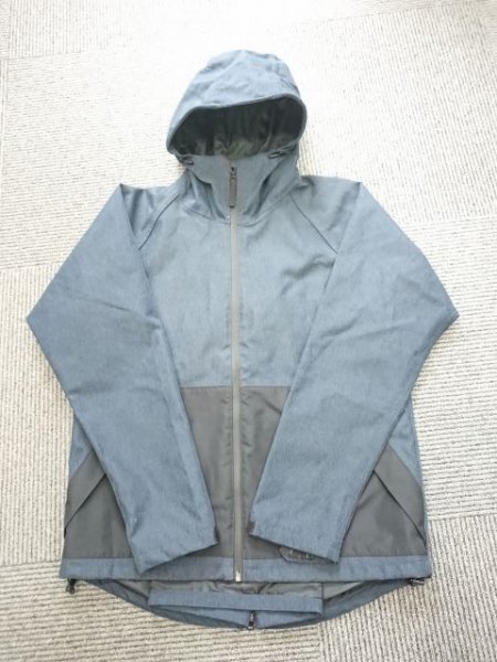 ★☆ WORKMAN ワークマン AEGIS BAG IN MIXING レインジャケット　BIR002 インディゴ size.L☆★_画像1