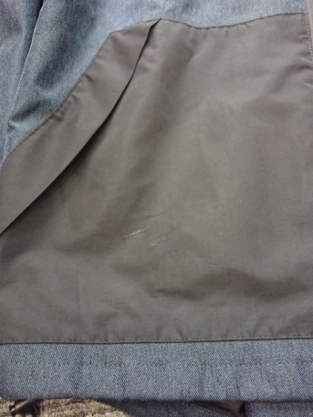 ★☆ WORKMAN ワークマン AEGIS BAG IN MIXING レインジャケット　BIR002 インディゴ size.L☆★_画像5