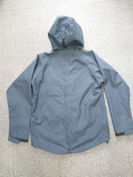 ★☆ WORKMAN ワークマン AEGIS BAG IN MIXING レインジャケット　BIR002 インディゴ size.L☆★_画像6