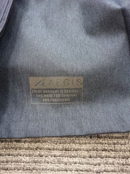 ★☆ WORKMAN ワークマン AEGIS BAG IN MIXING レインジャケット　BIR002 インディゴ size.L☆★_画像8