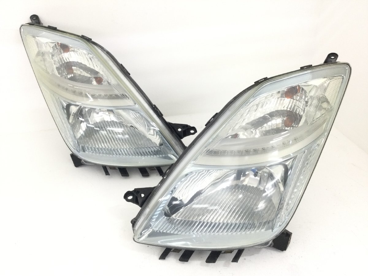 трещин нет! Toyota NHW20 Prius поздняя версия галоген передняя фара левый и правый в комплекте KOITO 47-23 2501682 2J7-5. трещин нет! Toyota NHW20 Prius поздняя версия галоген передняя фара левый и правый в комплекте KOITO 47-23 2501682 2J7-5.