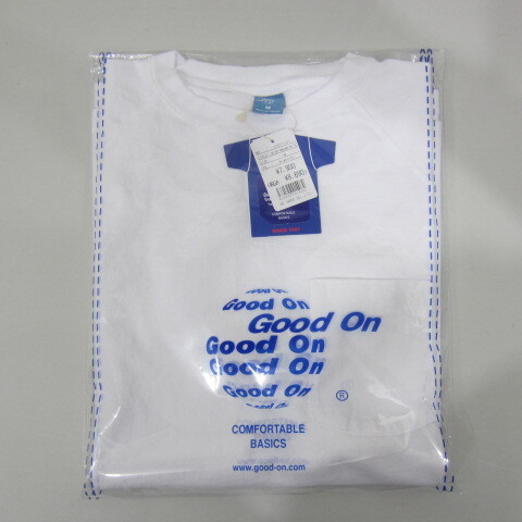 【正規品 新品】 1101 [M] グッドオン 半袖 ヘビーラグランポケットＴ_画像4