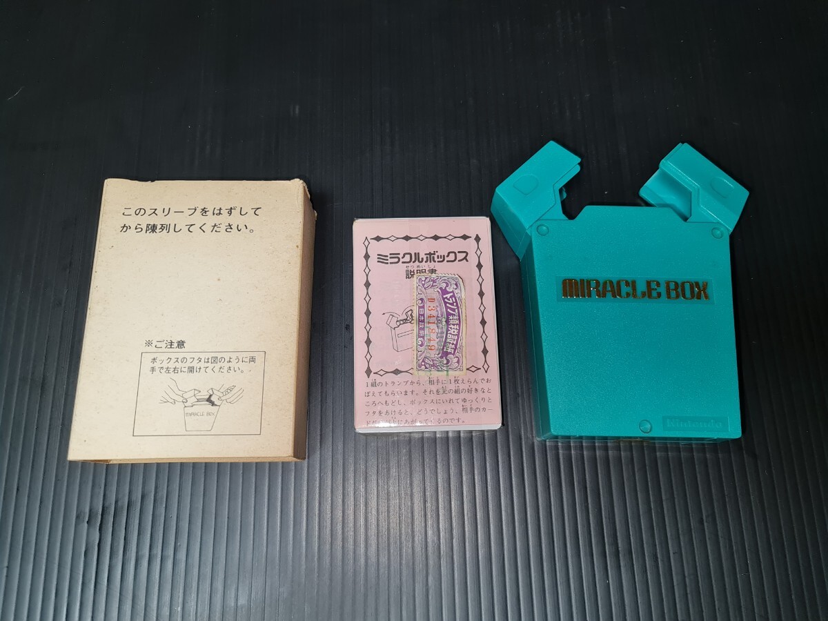 新品未開封品 昭和レトロ 当時物 ニンテンドー 任天堂 ミラクル