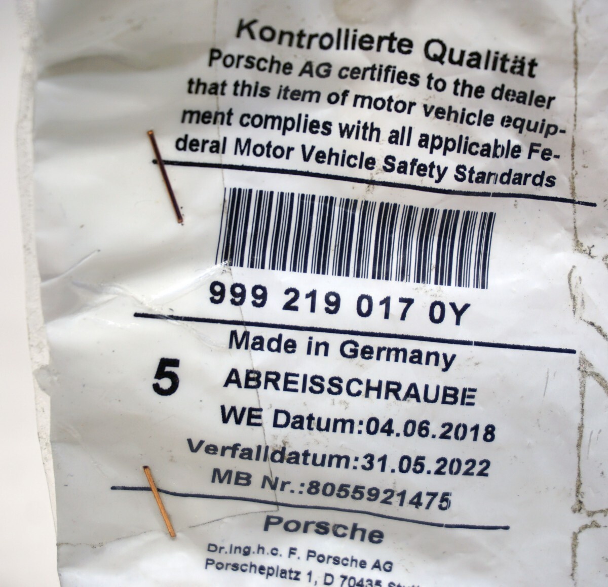 Porsche964,993,914,PORSCHE911 Porsche 911 narrow Porsche зажигание переключатель стартер переключатель sia- болт 99921900170