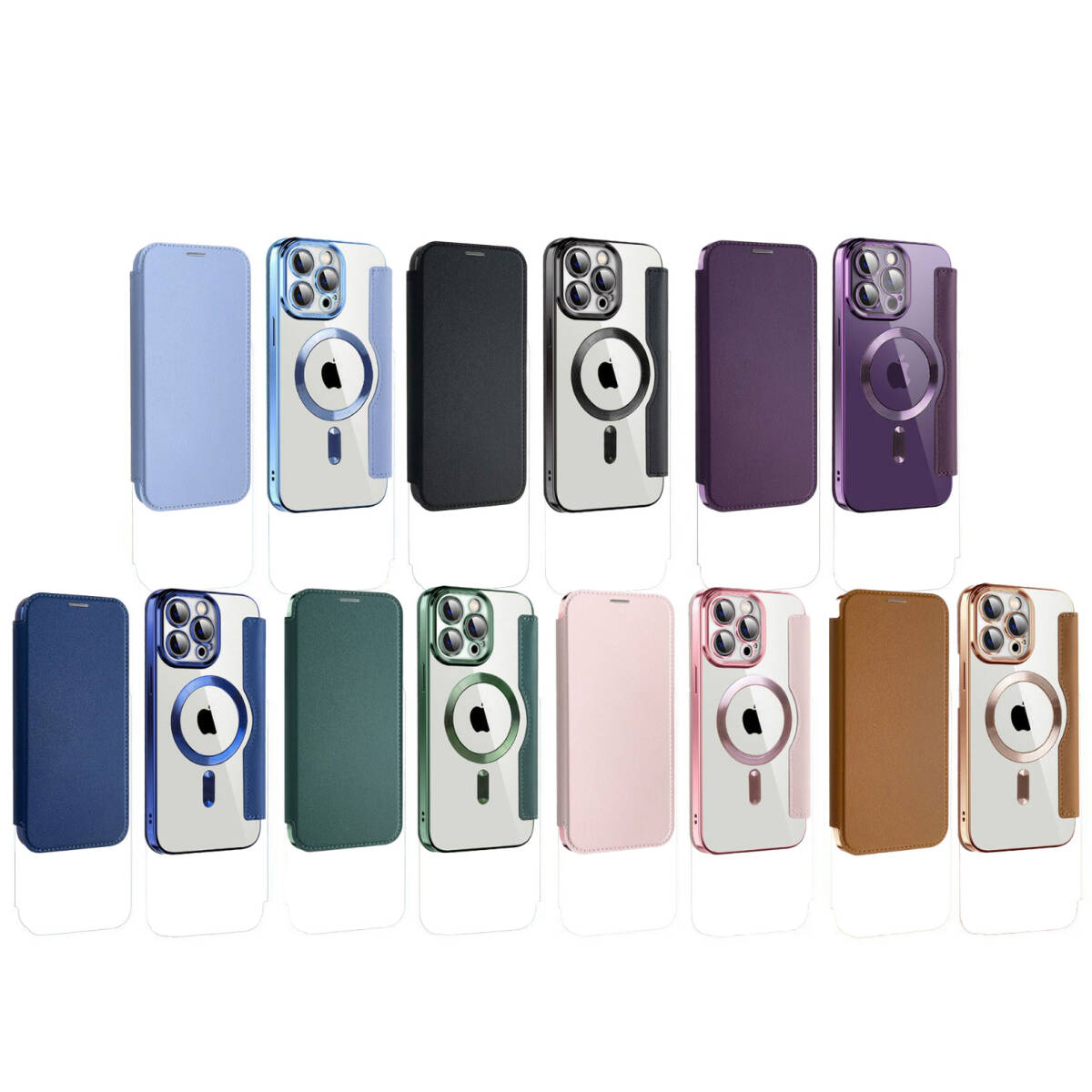 iPhone 16e(SE4) для кейс розовый блокнот type карта место хранения MagSafe зарядка кожа персик цвет смартфон беспроводной зарядка 