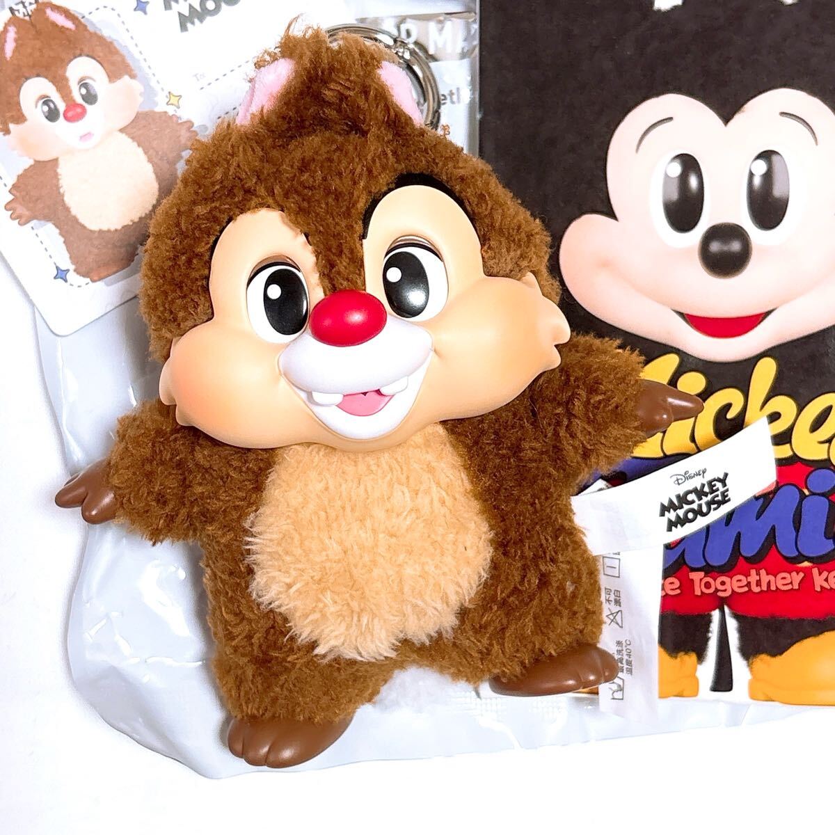 POPMART DISNEY ミッキーファミリー チップとデール ぬいぐるみ 国内正規品 POPMART Disney ミッキーファミリー デール Dale
