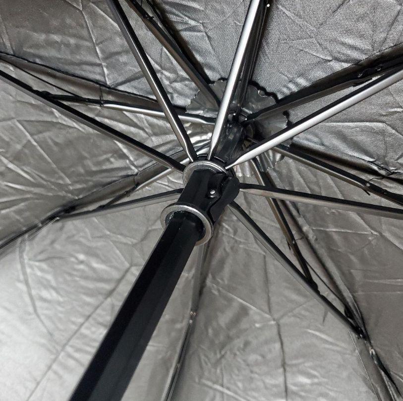 остаток 1 пункт складной зонт зонт от солнца . дождь двоякое применение затемнение женский Лолита оборка чёрный