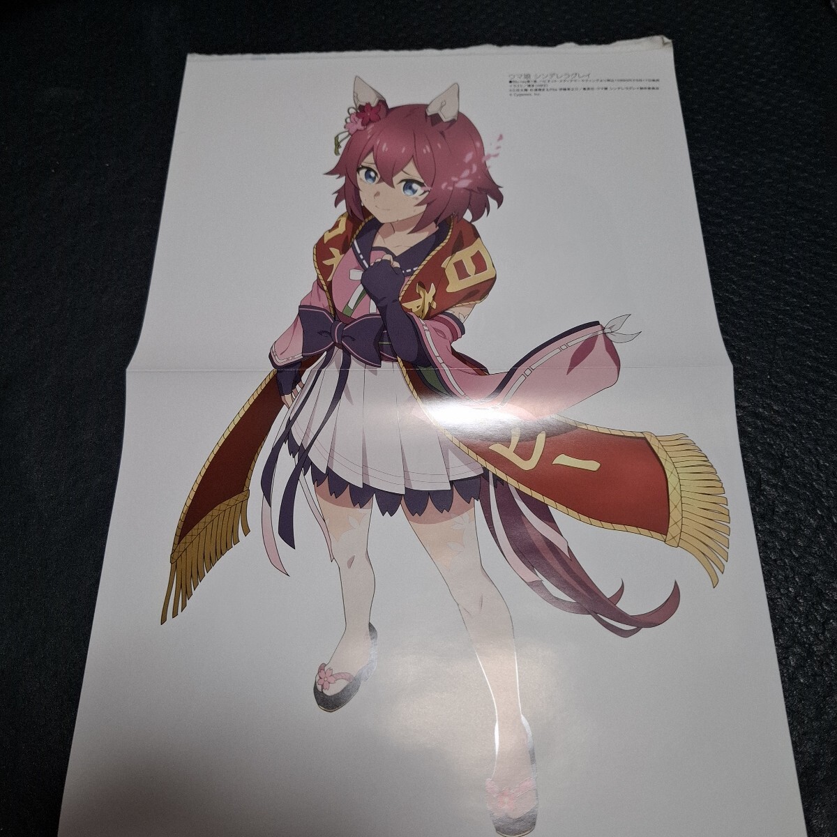 男女の友情は成立する？　ウマ娘シンデレラグレイ　 ピンナップポスター_画像8