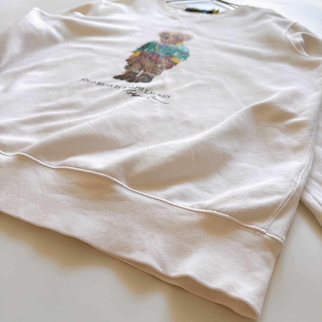 ポロラルフローレン ポロベアトレーナー スウェット 花柄刺繍 現行QR POLO RALPH LAUREN ポロラルフローレン スウェット