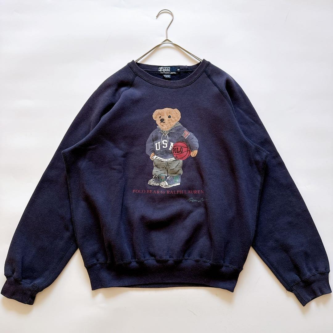 Polo Ralph Lauren ポロベア スウェット トレーナー 90s POLO by Ralph Lauren(ポロバイラルフローレン) ポロベア