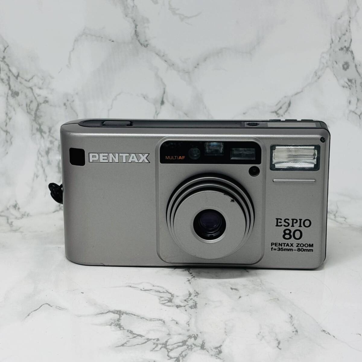 動作良好 PENTAX ESPIO80 シルバー Yahoo!オークション - PENTAX ESPIO 80 シルバー