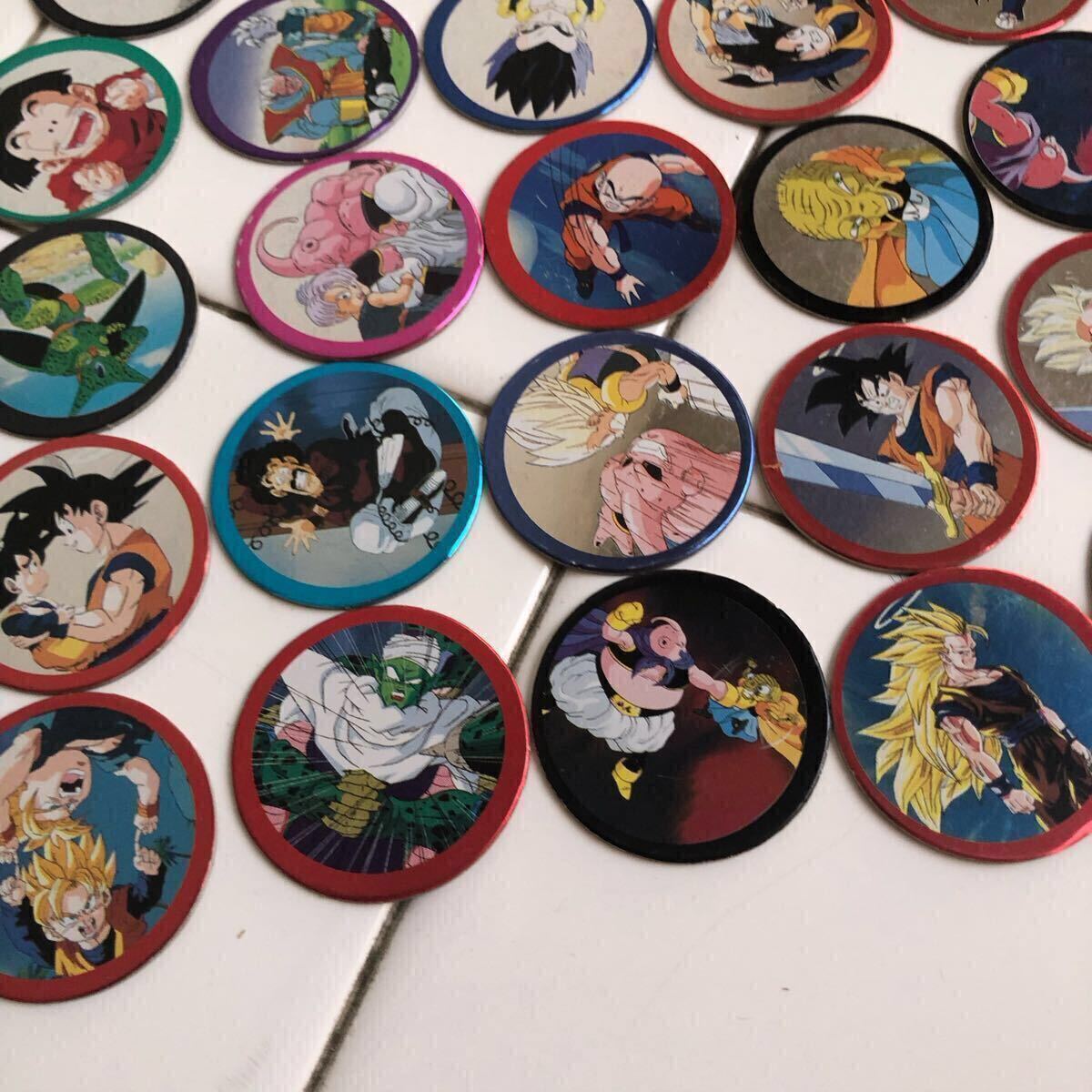 ドラゴンボール メンコ 当時物 まとめて大量セット 144 ② DRAGON BALL ドラゴンボールZ当時物ミニメンコ27枚アソート