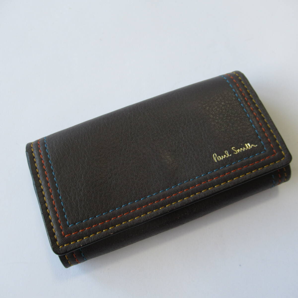 ポールスミス ベジタンストライプトリム 長財布 BPS634-71 No.5 ポールスミス ベジタンストライプトリム 長財布 BPS634-71 No.5
