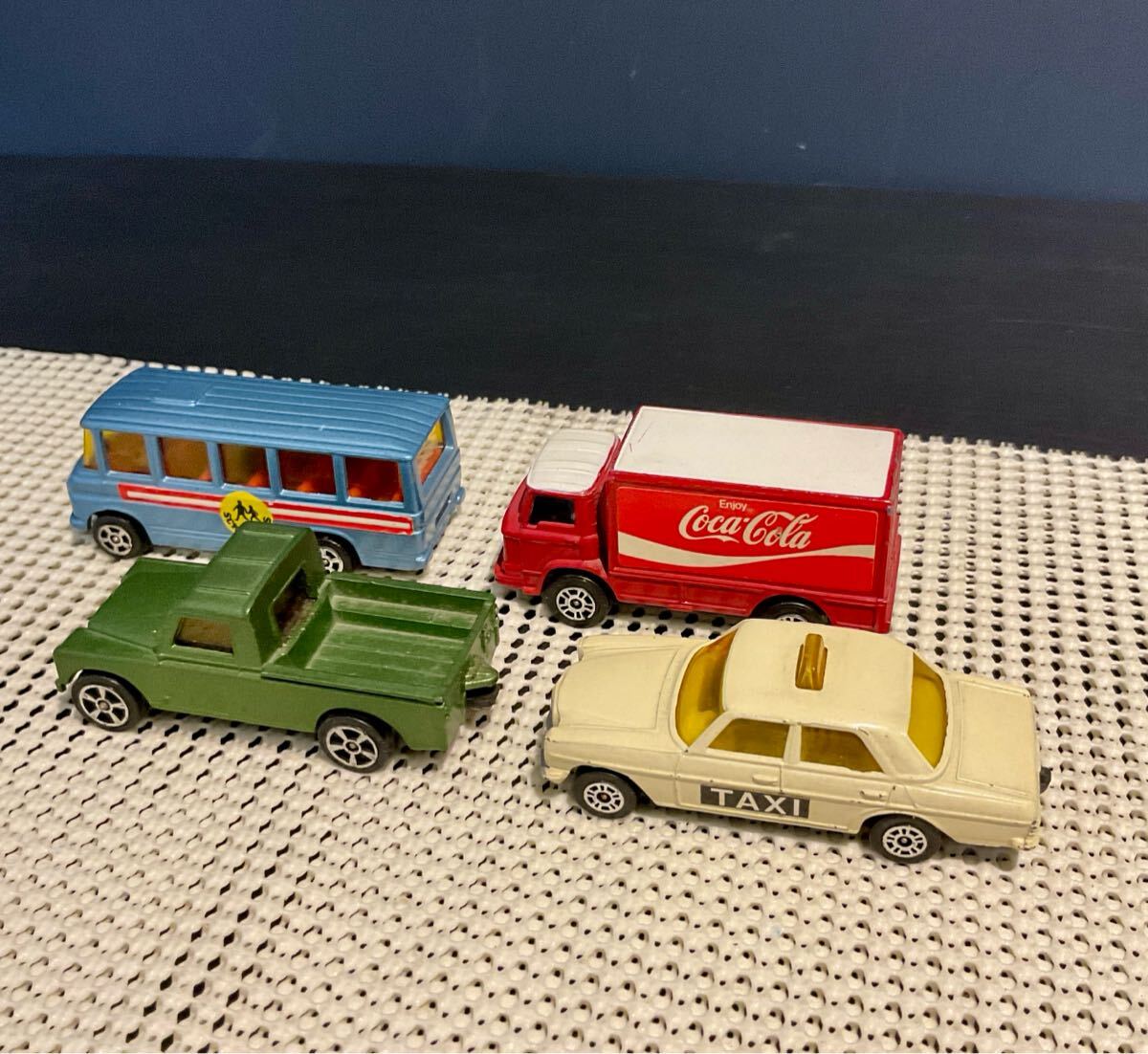 CORGI コーギー ミニカー フォード グラントリノ 当時物 ビンテージ 71805 当時物 CORGI JUNIORS コーギー ミニカー 8台 ベンツ