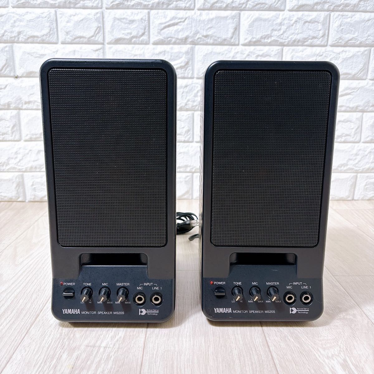 YAMAHA ヤマハ モニタースピーカー パワードスピーカー ペア MS20S Yamaha MS20S Monitor Speaker Japan | eBay