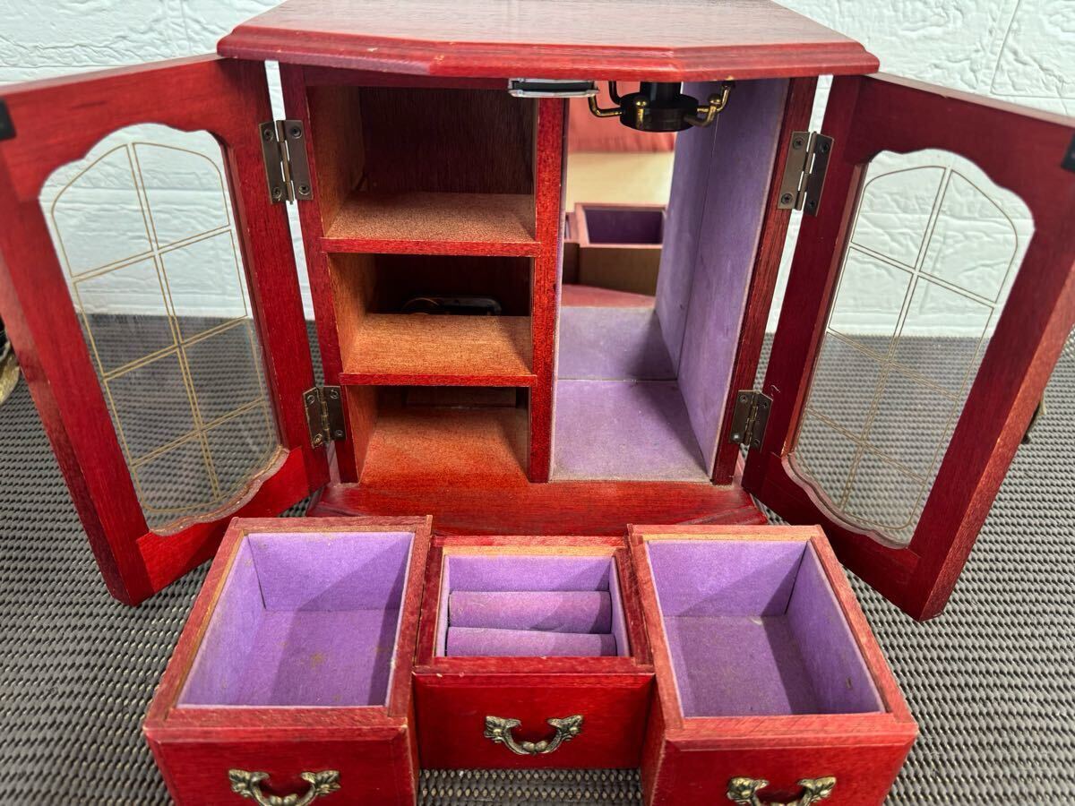  полка витрины музыкальная шкатулка из дерева драгоценнный камень коробка jue Reebok s кейс для украшений retro утиль D-626