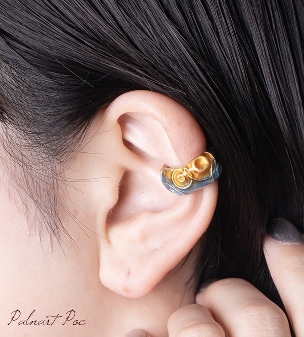 パルナートポック 送料無料 水たまり イヤーカフ ブラフシューペリア 雑貨 イヤリング_画像6